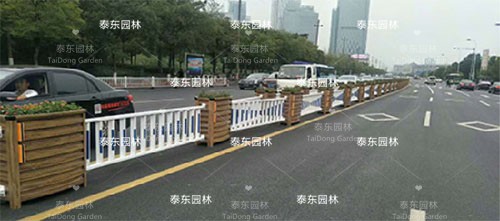 道路隔離護欄花箱